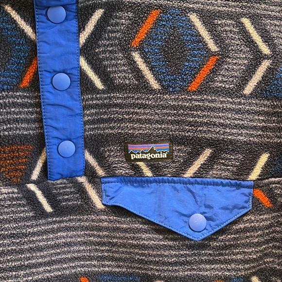 Patagonia Synchilla Snap T Geometric pattern - Picture 5 of 12